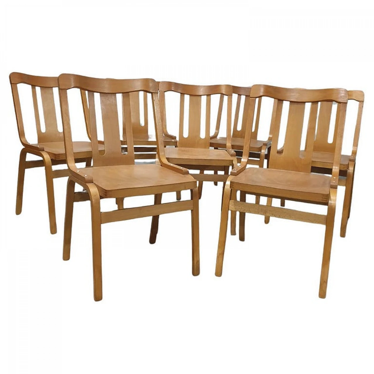 Ton bentwood dining chair, 1970s 2