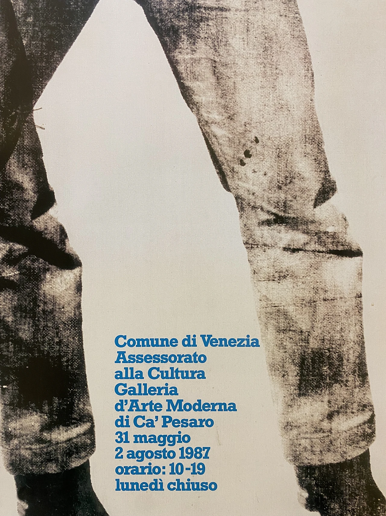 Andy Warhol and Marcello Francone, Arte americana, poster, 1987 2