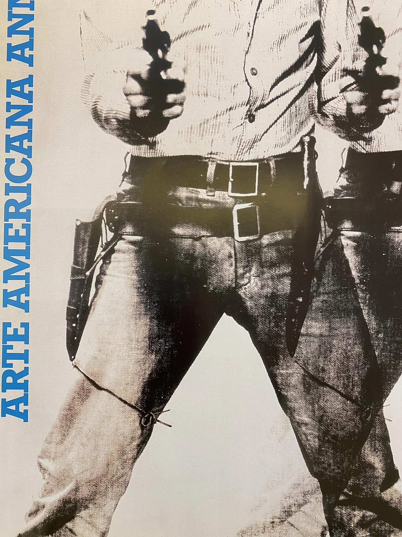 Andy Warhol and Marcello Francone, Arte americana, poster, 1987 12