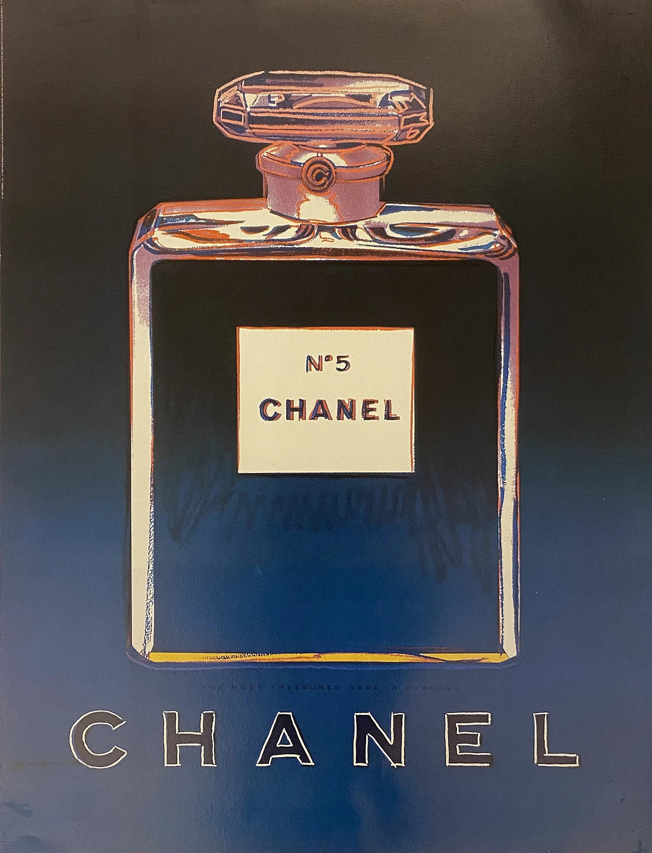 Da Andy Warhol, Chanel N. 5 - Blue, litografia, 1997 1