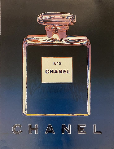 Da Andy Warhol, Chanel N. 5 - Blue, litografia, 1997