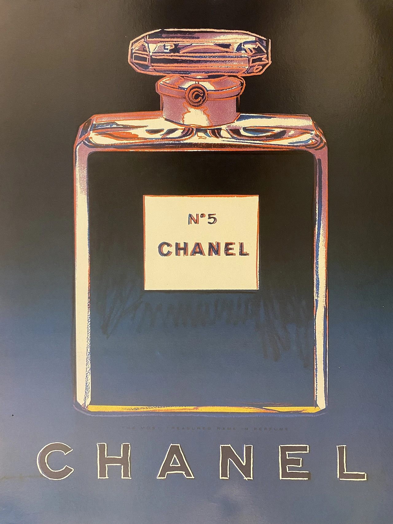 Da Andy Warhol, Chanel N. 5 - Blue, litografia, 1997 2