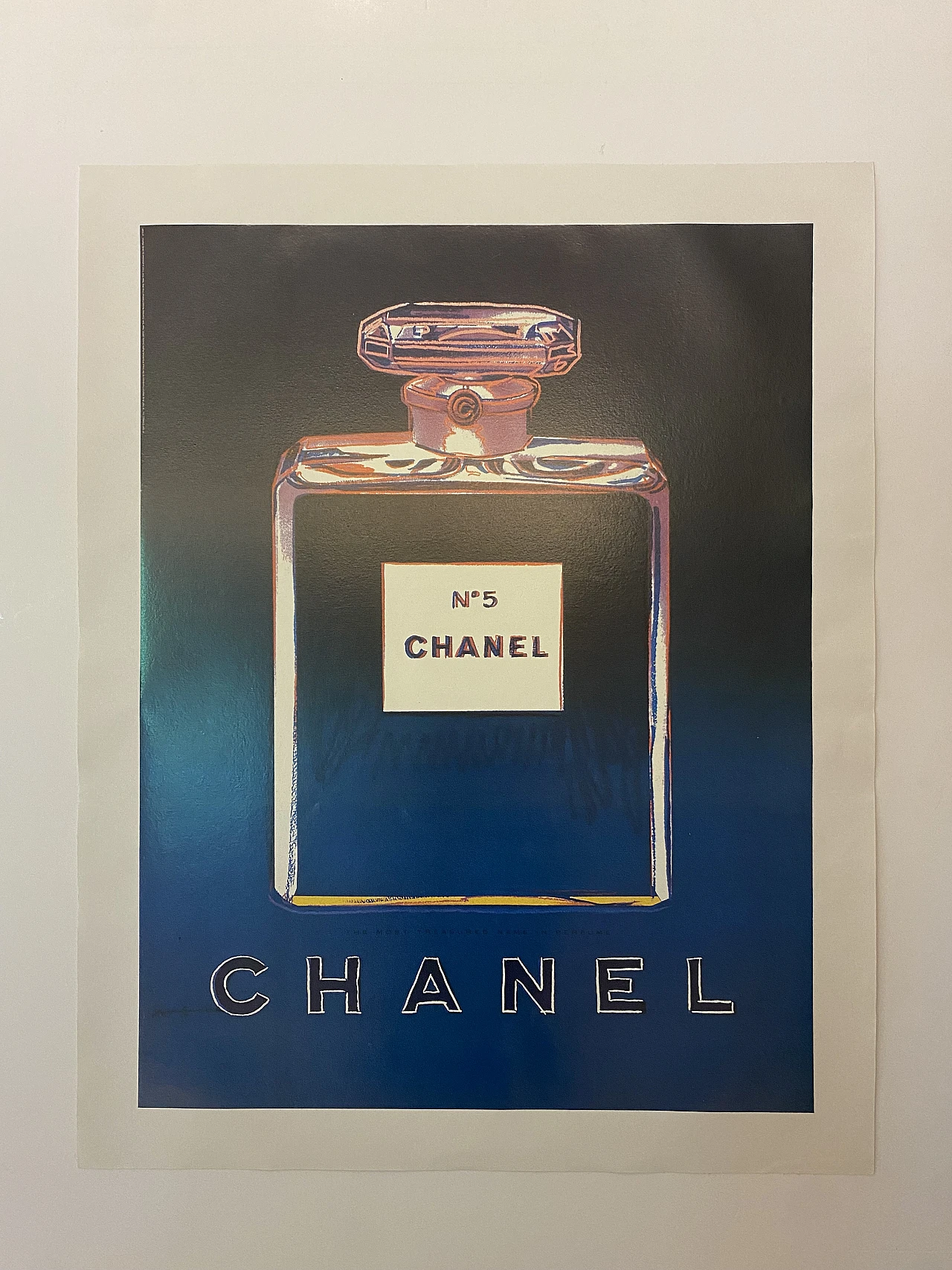 Da Andy Warhol, Chanel N. 5 - Blue, litografia, 1997 3