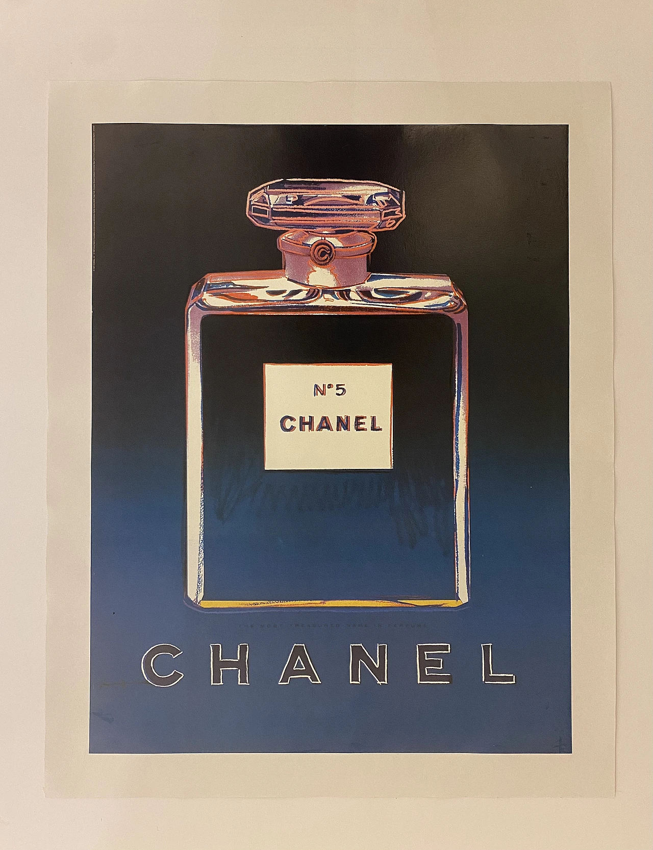 Da Andy Warhol, Chanel N. 5 - Blue, litografia, 1997 4