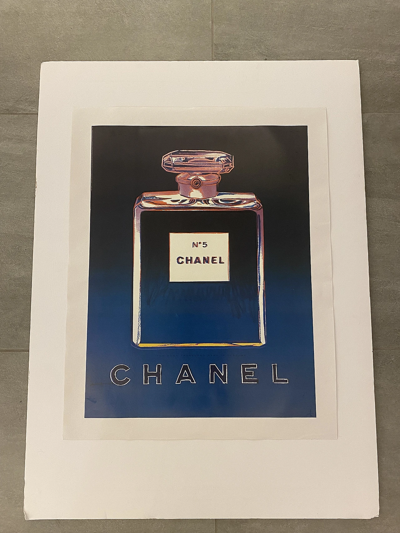 Da Andy Warhol, Chanel N. 5 - Blue, litografia, 1997 6