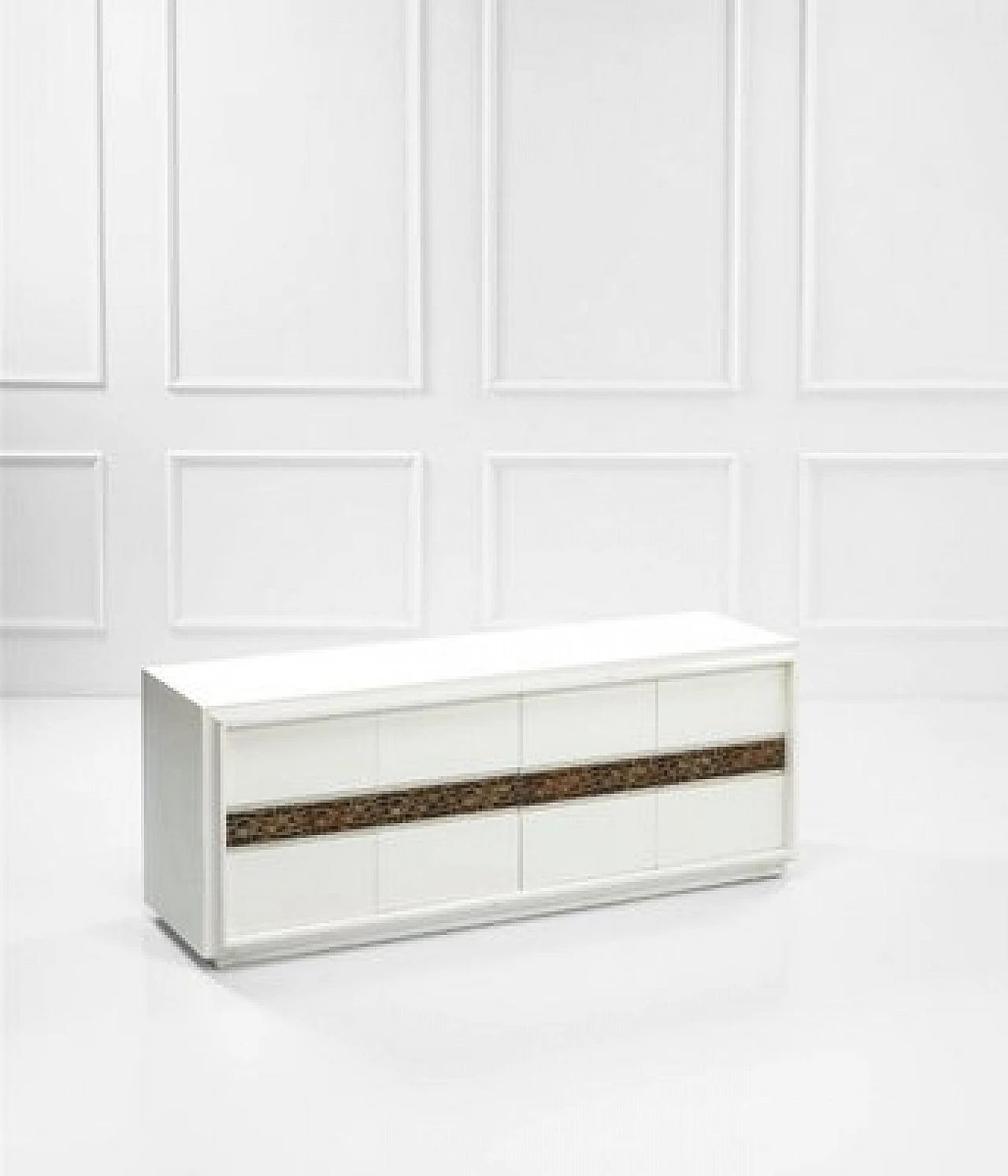 Lacquered wood and metal sideboard by Luciano Frigerio, 1960s 7