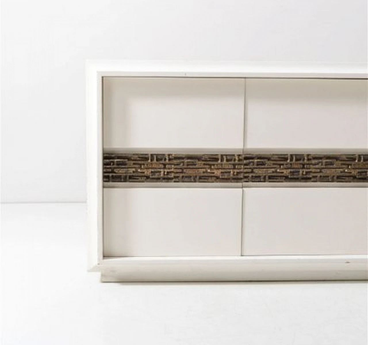 Lacquered wood and metal sideboard by Luciano Frigerio, 1960s 8