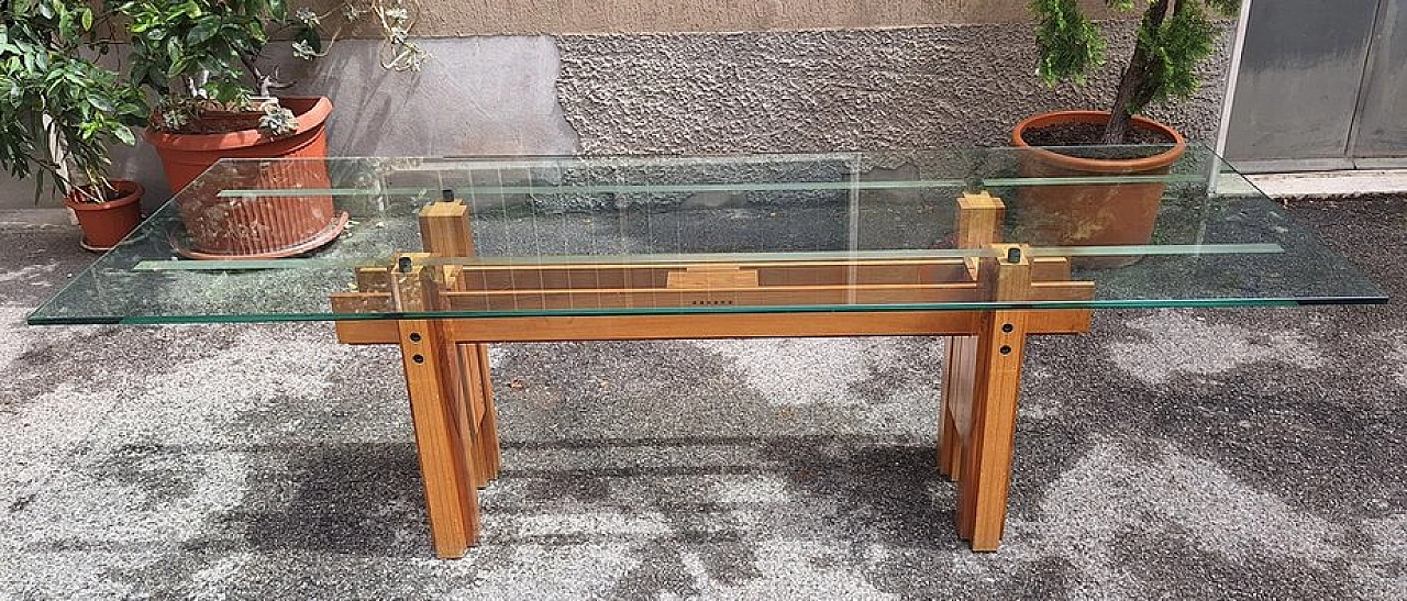 Cangrande table by Flavio Poli for Bernini, 1960s 5