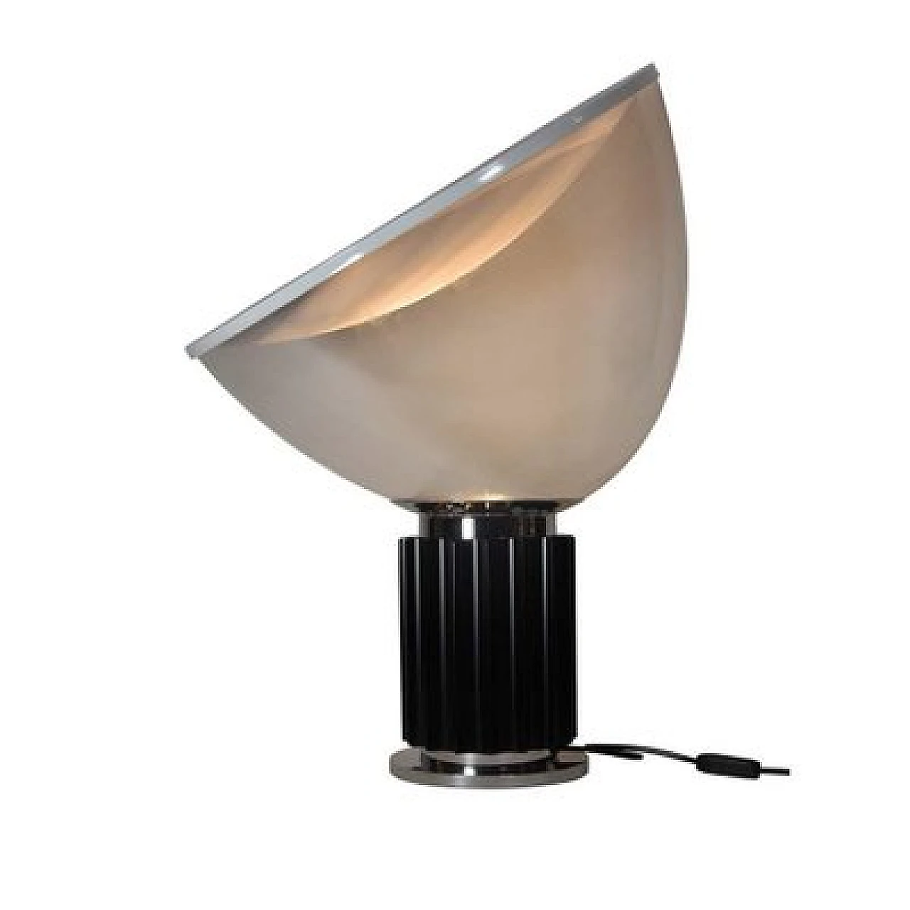 Taccia table lamp in glass by Achille Castiglioni for Flos, 1990s 2