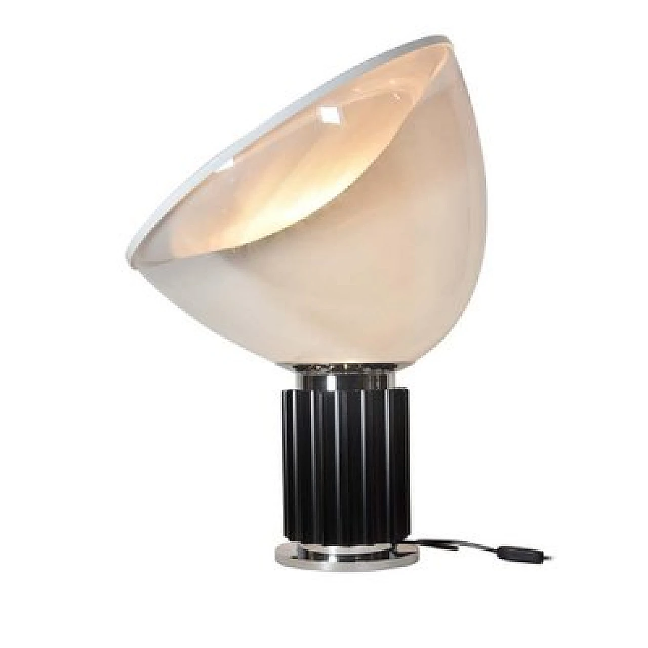 Taccia table lamp in glass by Achille Castiglioni for Flos, 1990s 6