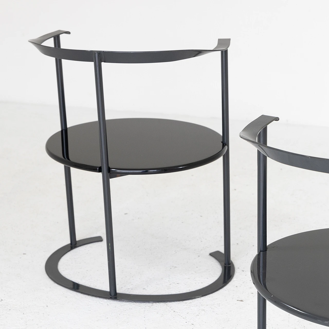 10 P4 Catilina chairs by Luigi Caccia Dominioni for Azucena, 1960s 12