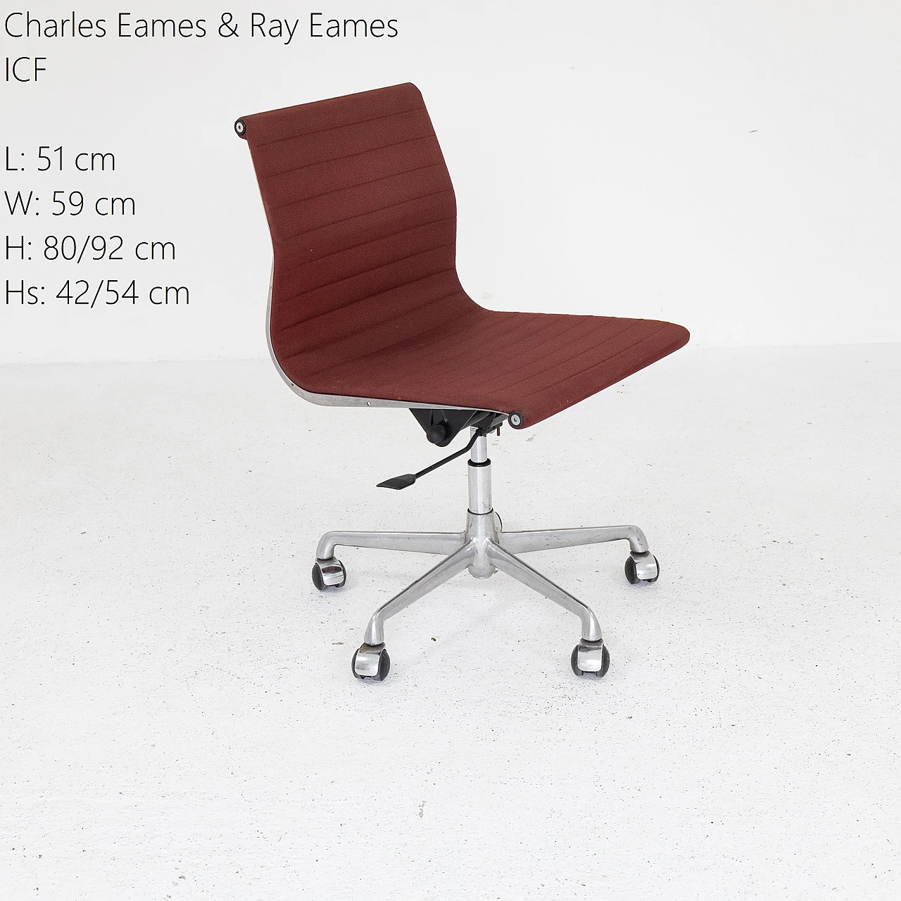 Office chair by Charles & Ray Eames for ICF, 1980s 1