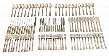 120 Cutlery in alpacca silver by Gio Ponti for Krupp, 1950s