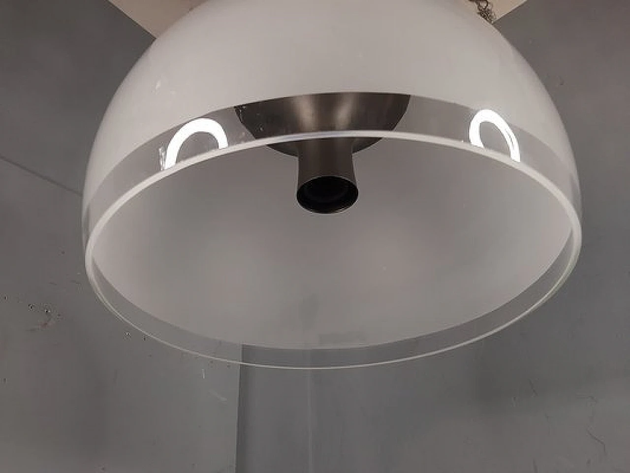 Boccia LS10 ceiling lamp by Luigi Caccia Dominioni for Azucena, 1970s 7