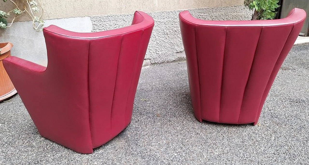 Pair of 638 Redélè armchairs by G. T. Rietveld for Cassina, 1998 2