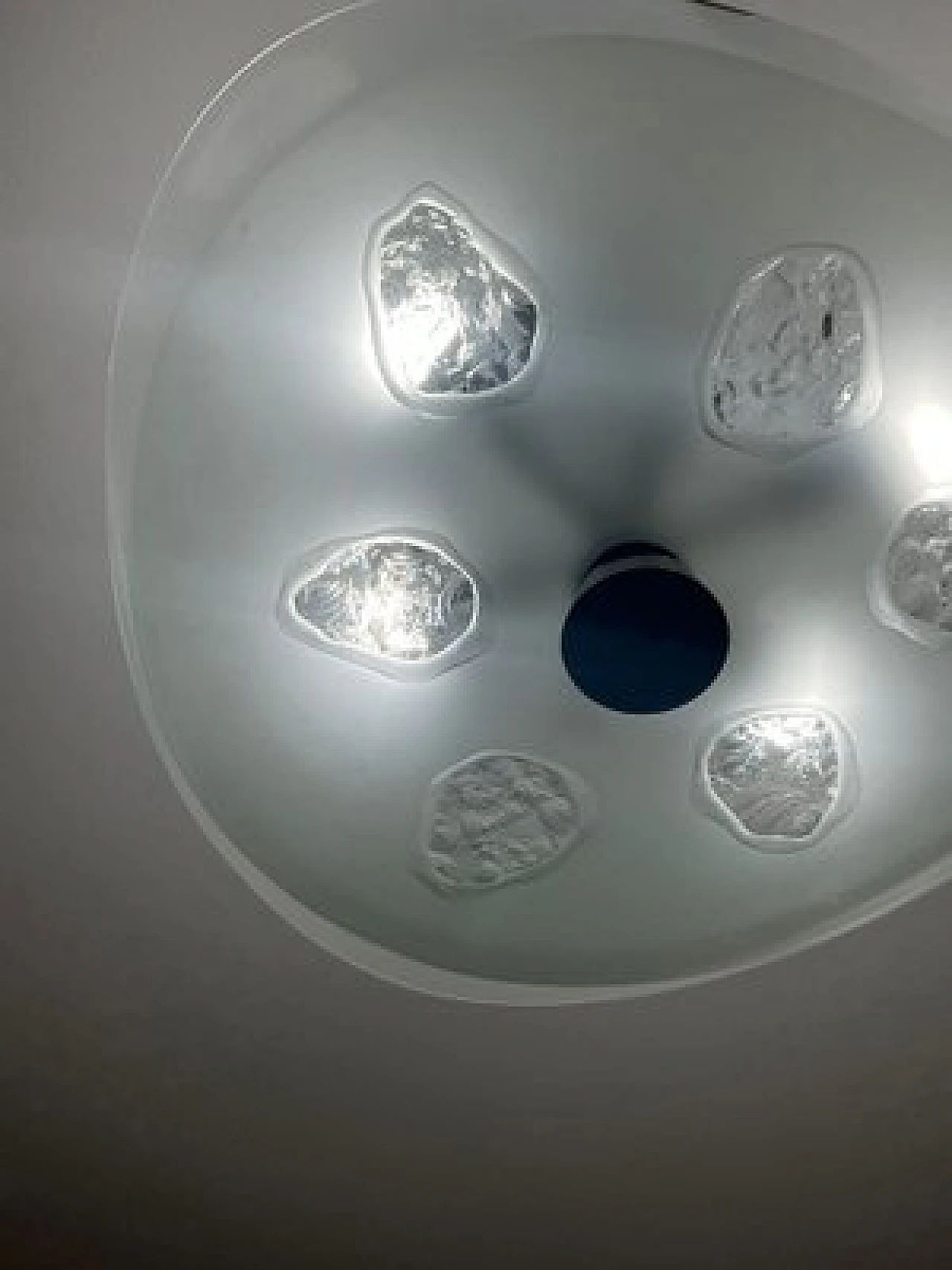 Lampadario 1748 in vetro M. Ingrand per Fontana Arte, anni '50 2