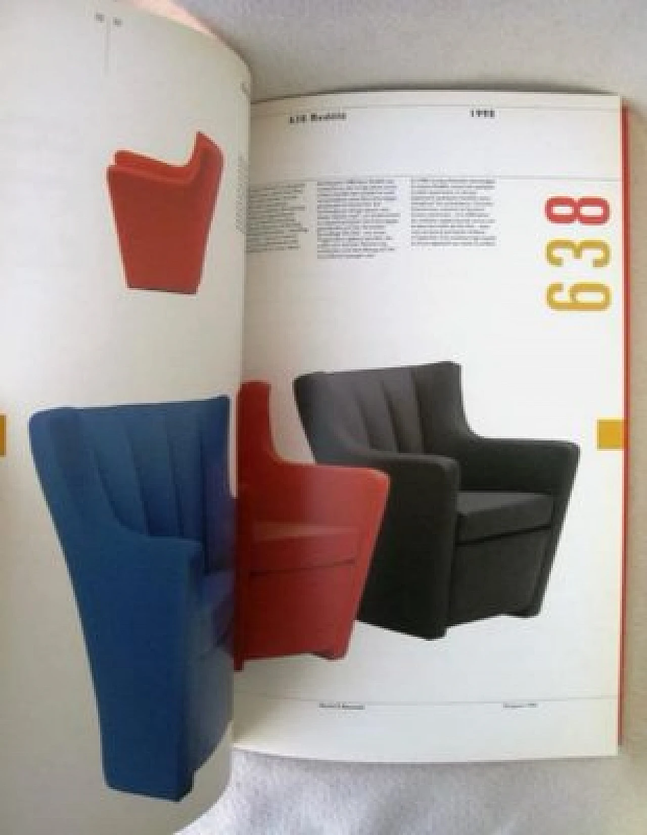 Pair of 638 Redélè armchairs by G. T. Rietveld for Cassina, 1998 8