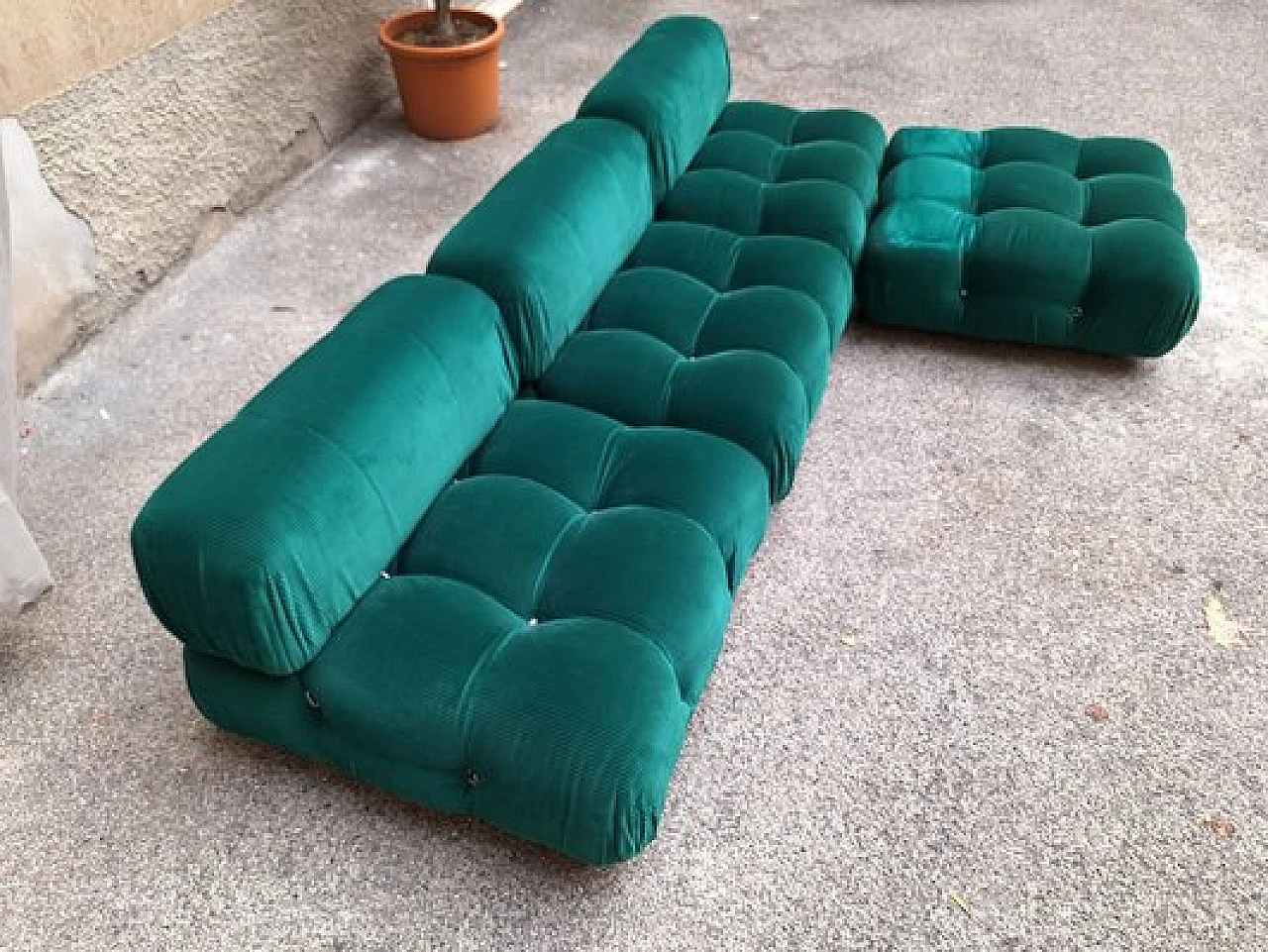 Camaleonda modular sofa by Mario Bellini for B&B Italia, 1960s 12