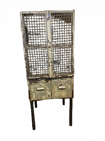 Iron workshop cabinet, 1940s