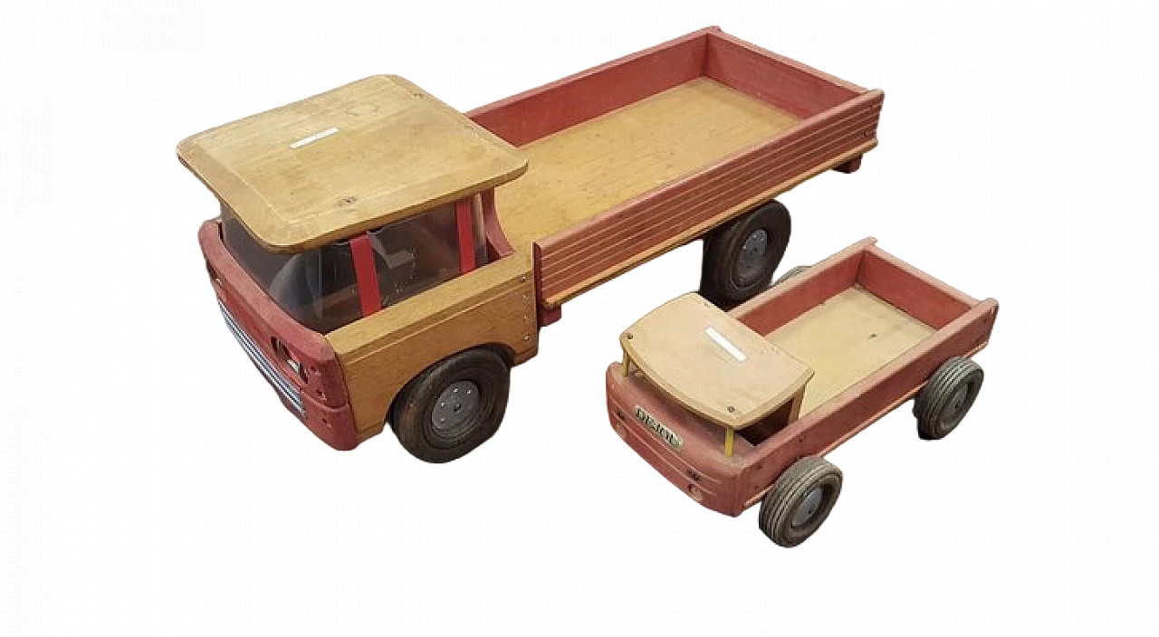 Pair of model trucks by Dejou, 1950s 7