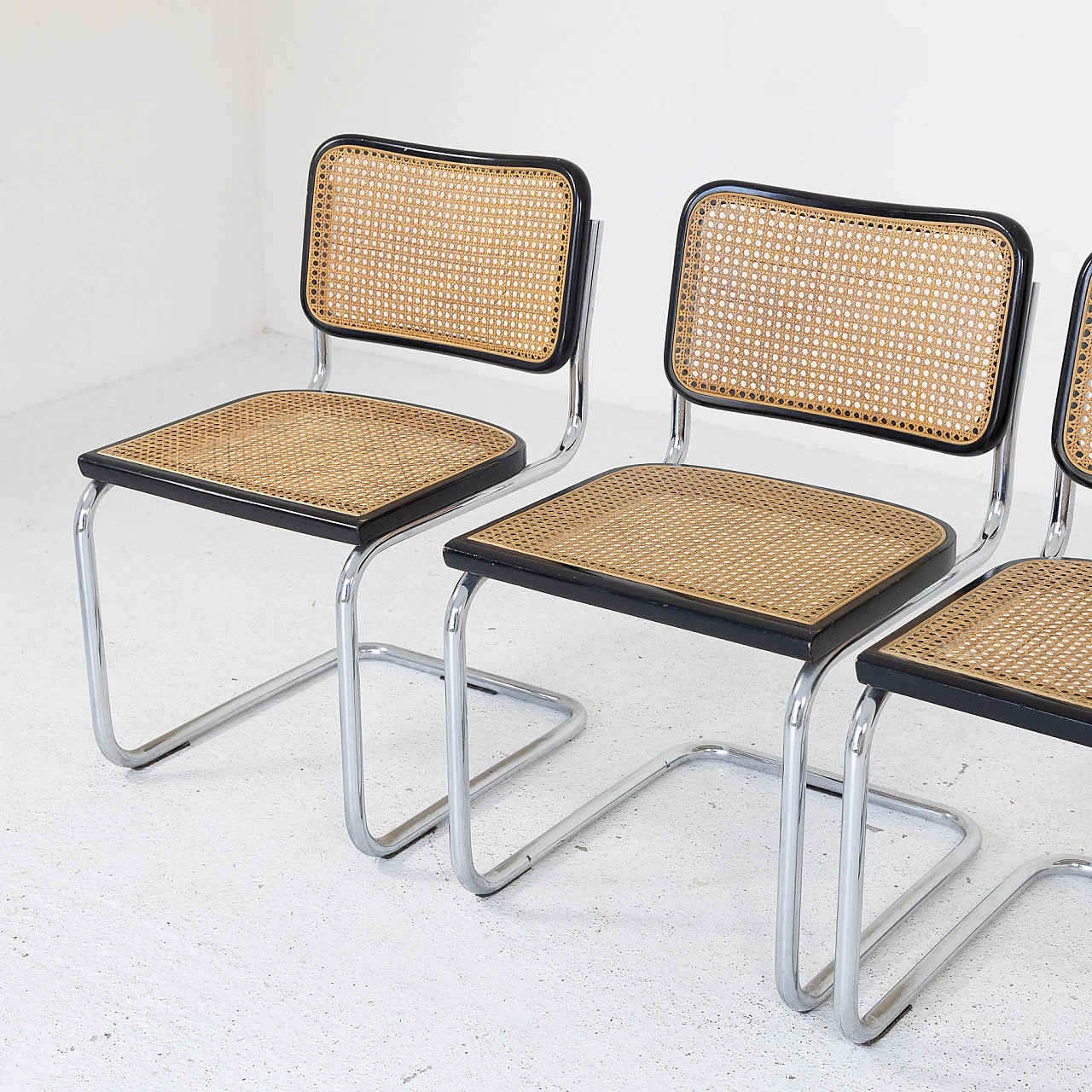 4 Cesca chairs by M. Breuer for Gavina, 1970s 14