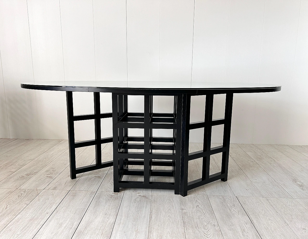 6 Sedie e tavolo di Charles Rennie Mackintosh per Cassina, 1975 6