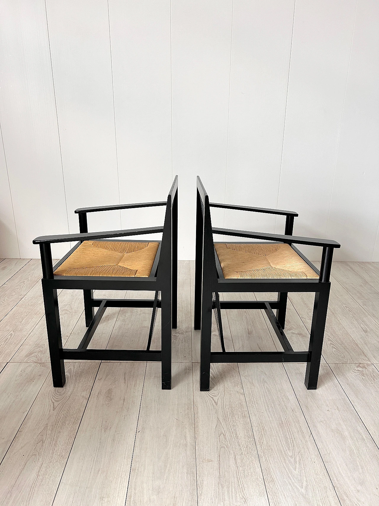 6 Sedie e tavolo di Charles Rennie Mackintosh per Cassina, 1975 18