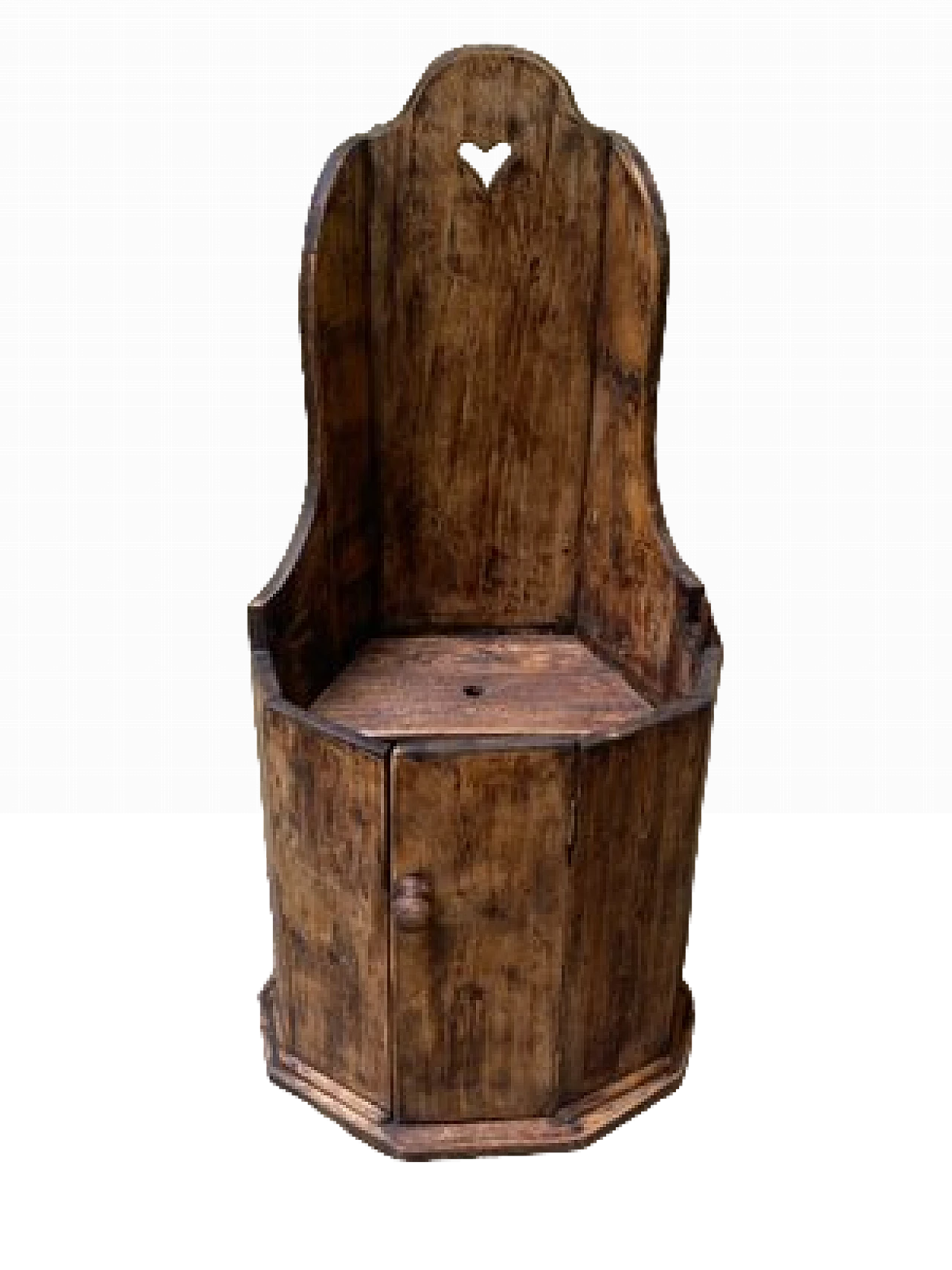 Wooden high chair, late 19th century 8