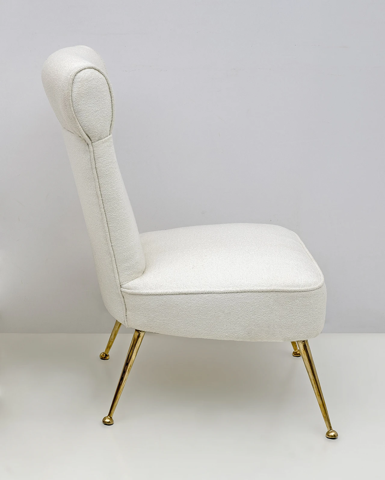 Pair of chairs by Gigi Radice for Minotti, 1950s 4
