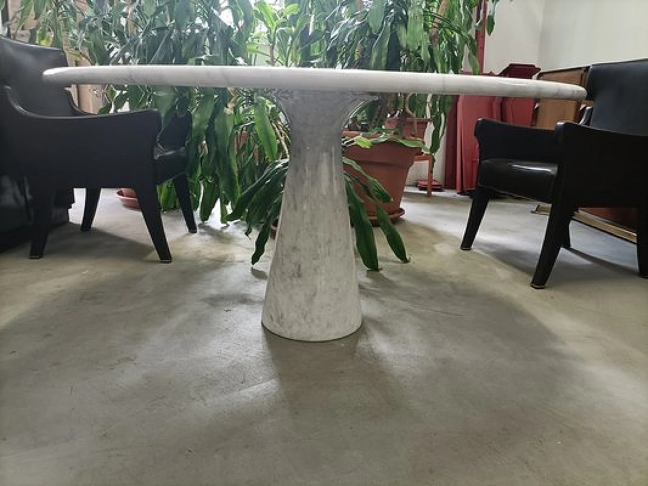 M Series table in marble by Angelo Mangiarotti for Tisettanta, 1980s 6