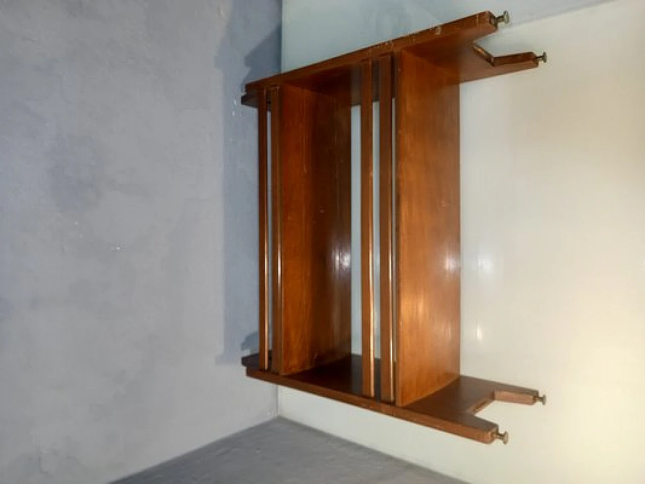 Lib1 walnut shelf by Ignazio Gardella for Azucena, 1948 10