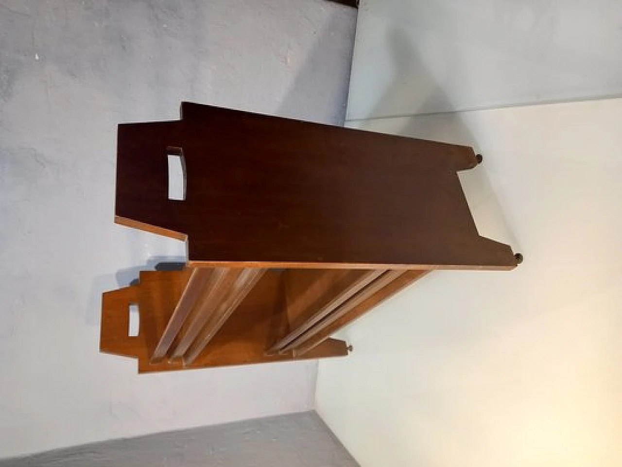 Lib1 walnut shelf by Ignazio Gardella for Azucena, 1948 11