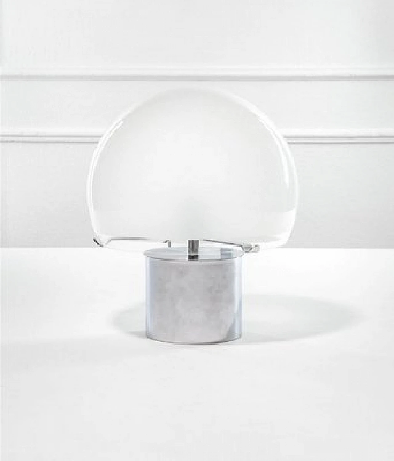 Small Porcino table lamp by Luigi Caccia Dominioni for Azucena, 1990s 1