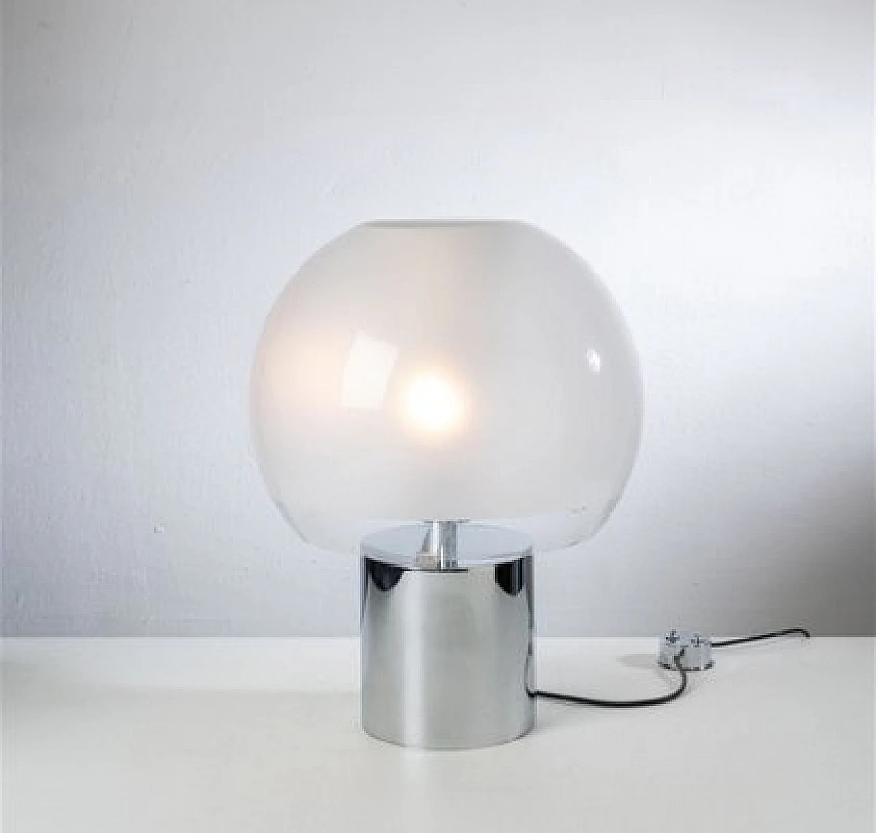 Big Porcino table lamp by Luigi Caccia Dominioni for Azucena, 1990s 1