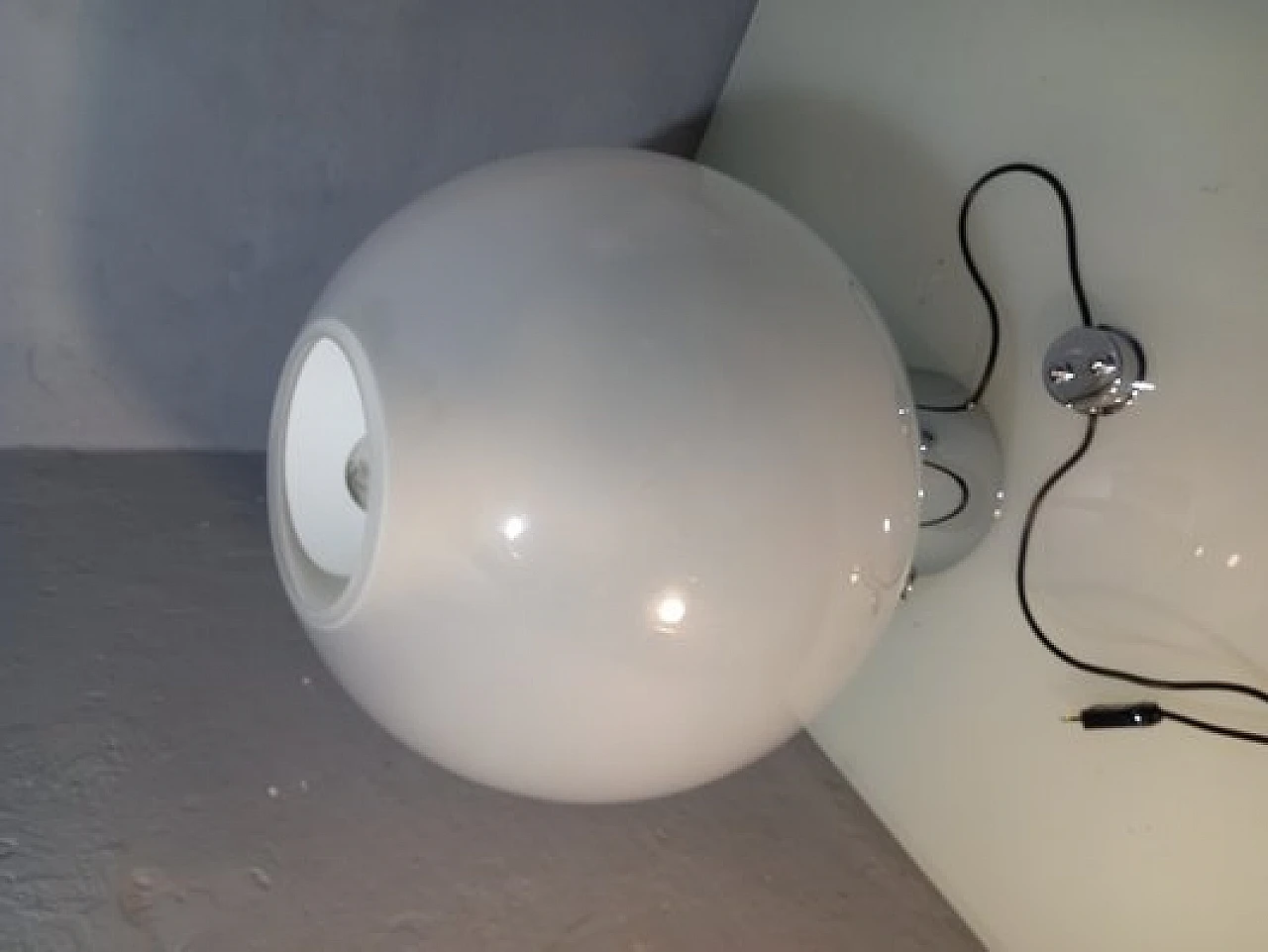 Big Porcino table lamp by Luigi Caccia Dominioni for Azucena, 1990s 5