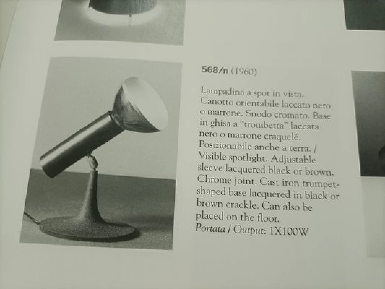 Lampada da tavolo in ferro 568/N di G. Sarfatti per Arteluce, anni '50 7