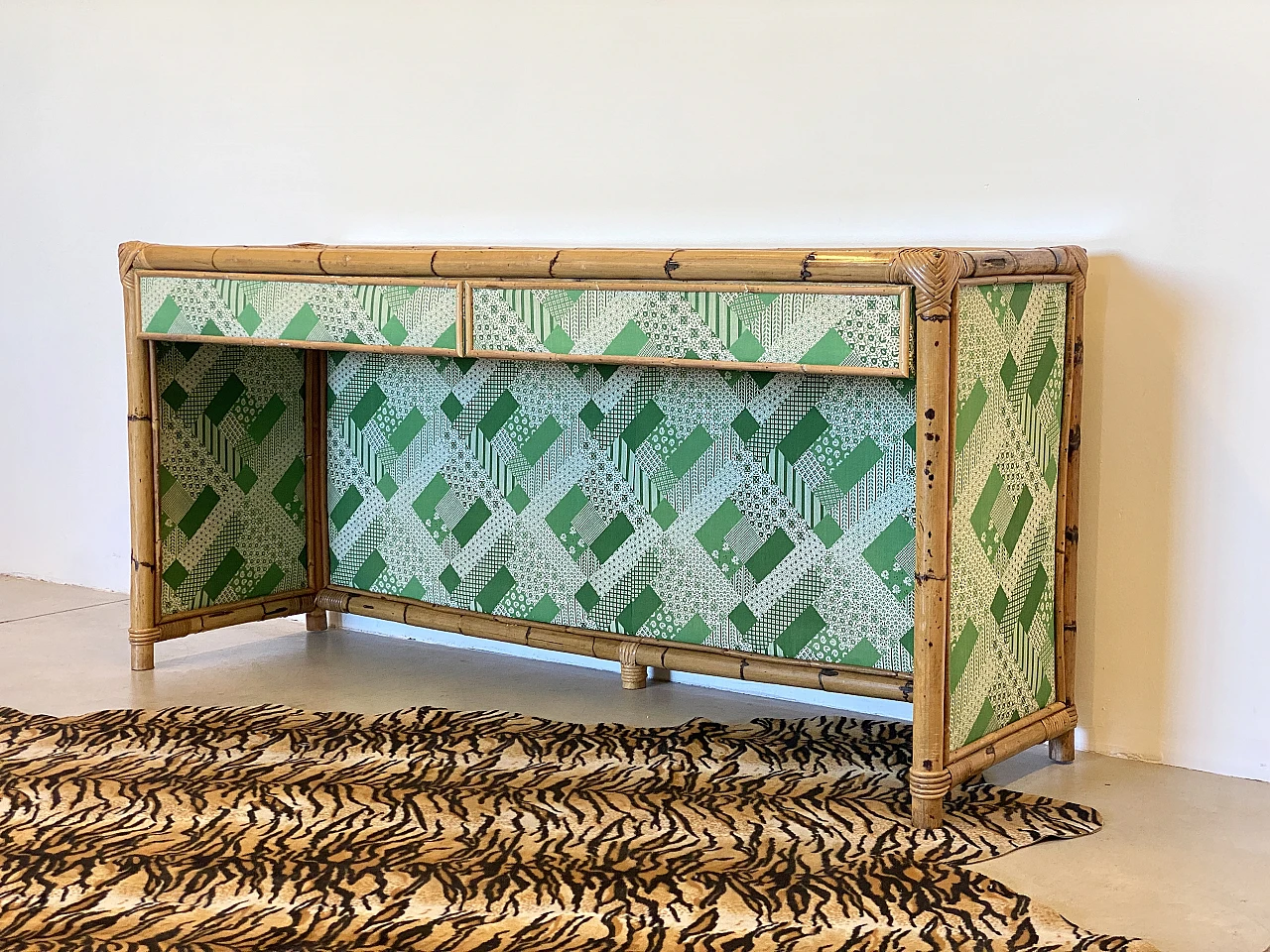 Sambù console by Vivai del Sud, 1970s 6