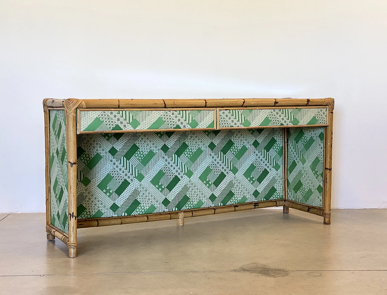 Sambù console by Vivai del Sud, 1970s 12