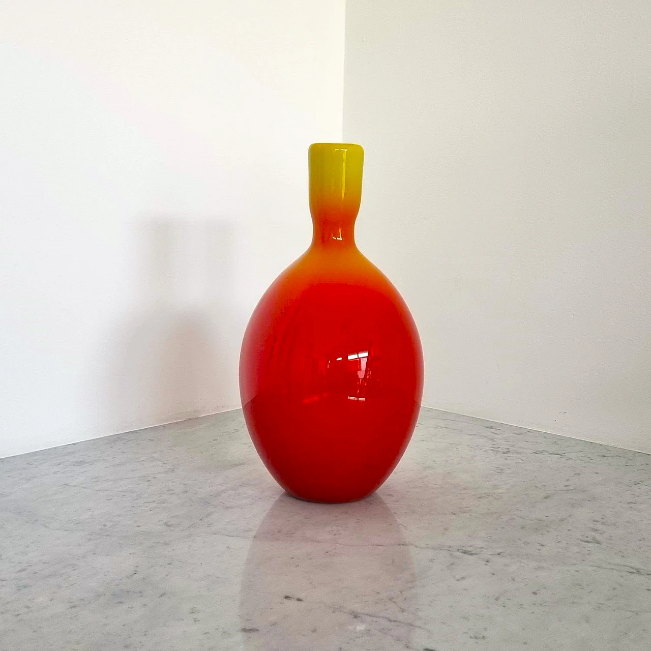 Glass Alicja vase attributed to Zbigniew Horbowy, 1970s 1