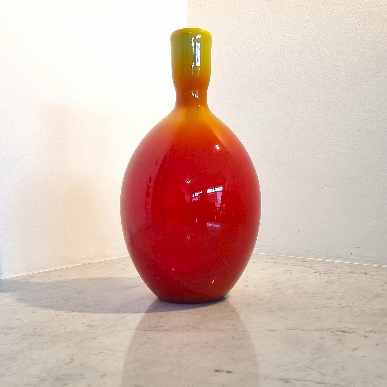 Glass Alicja vase attributed to Zbigniew Horbowy, 1970s 2