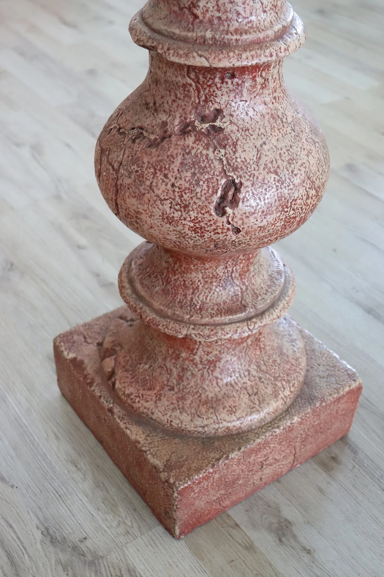 Glazed stone stoup, early 20th century 8
