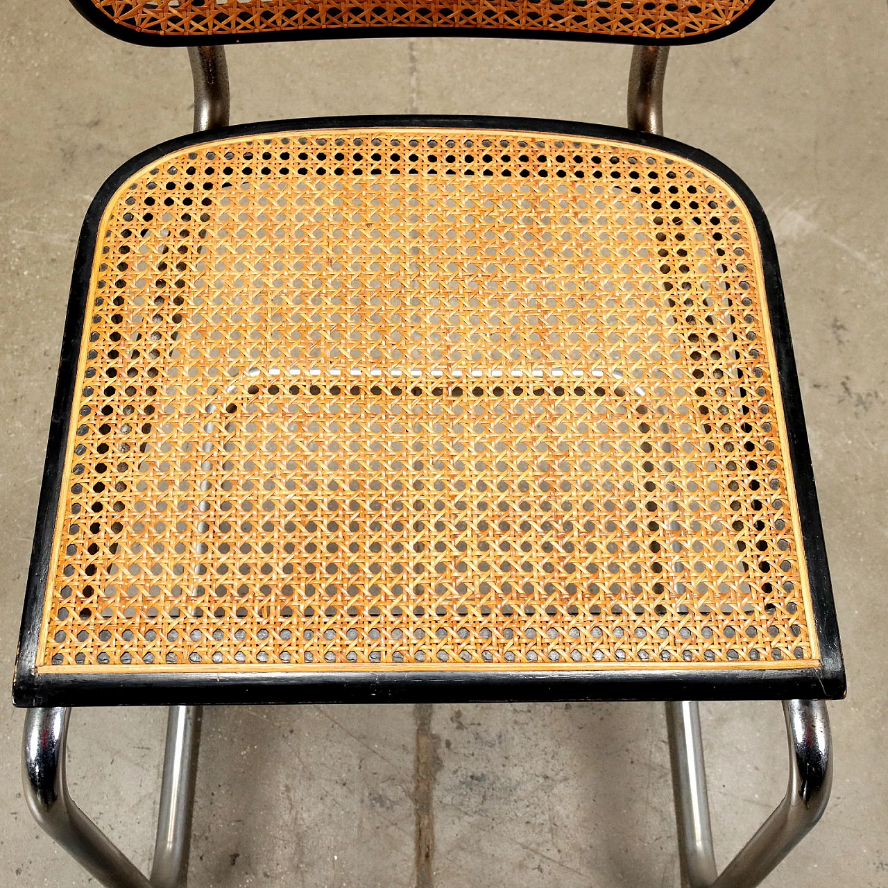 Pair of Cesca chairs by Marcel Breuer for Gavina, 1970s 5