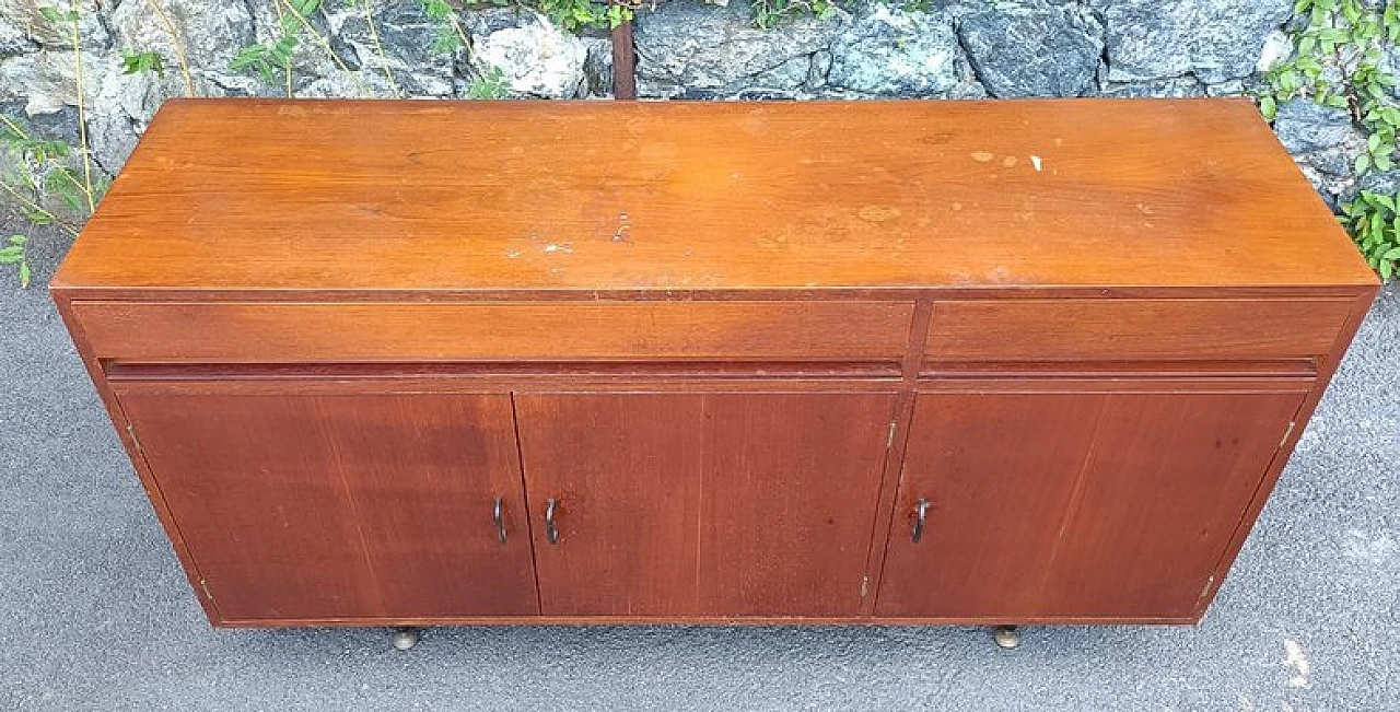 Credenza in teak di Arne Vodder per Vamø, anni '60 4