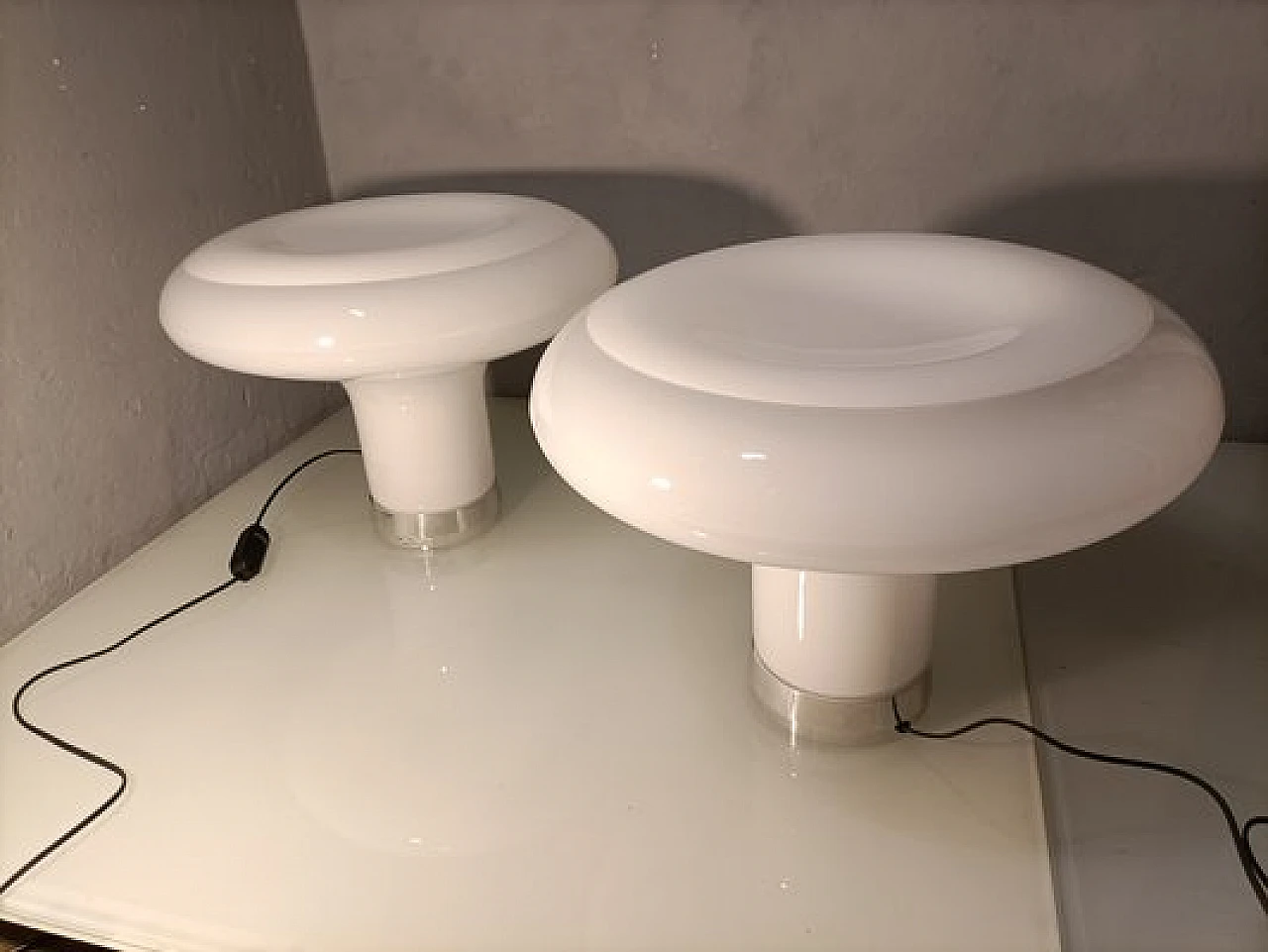 Lampada da tavolo Lesbo di A. Mangiarotti per Artemide, anni '90 13