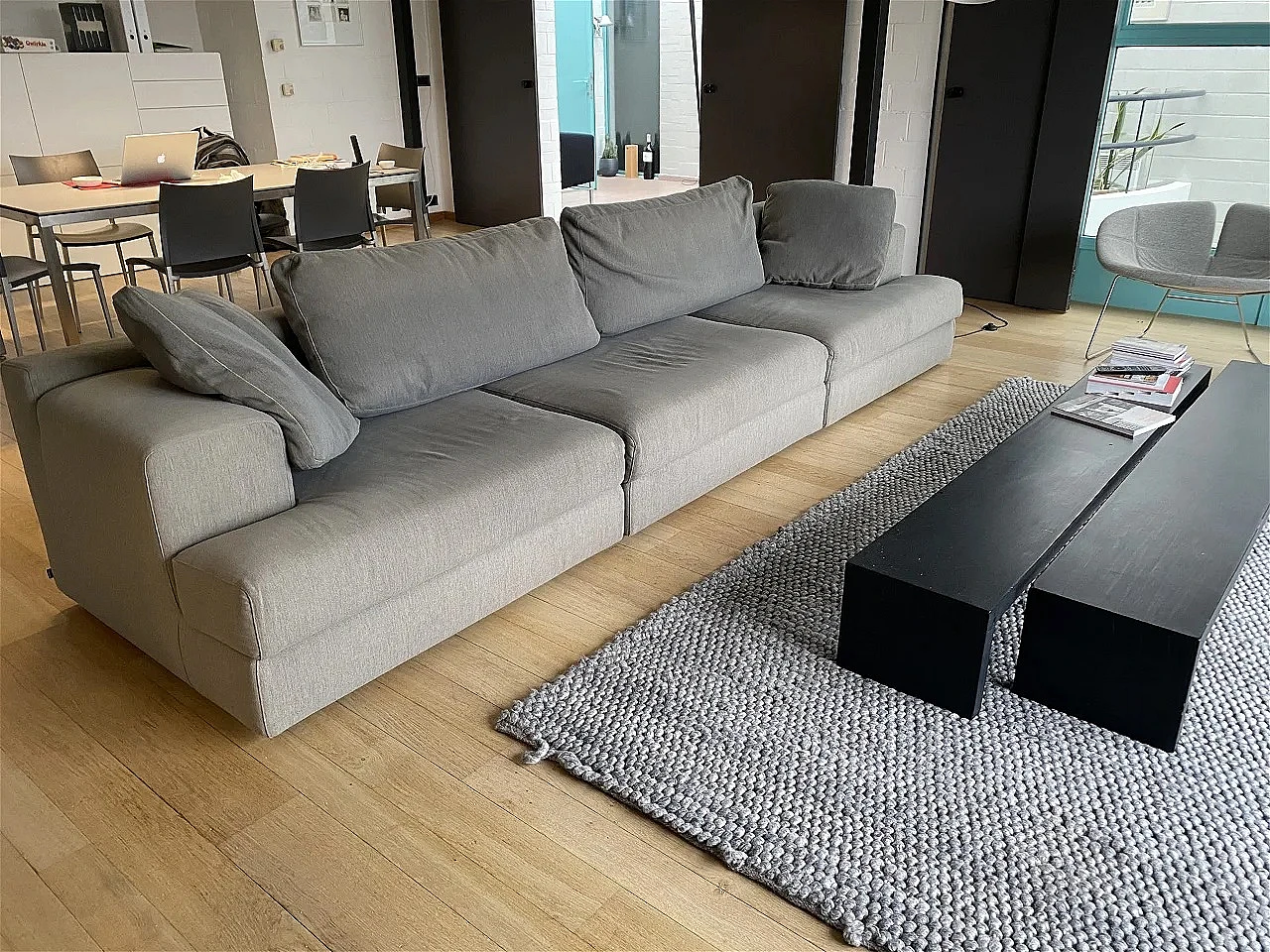 Miloe sofa by Piero Lissoni for Cassina 2