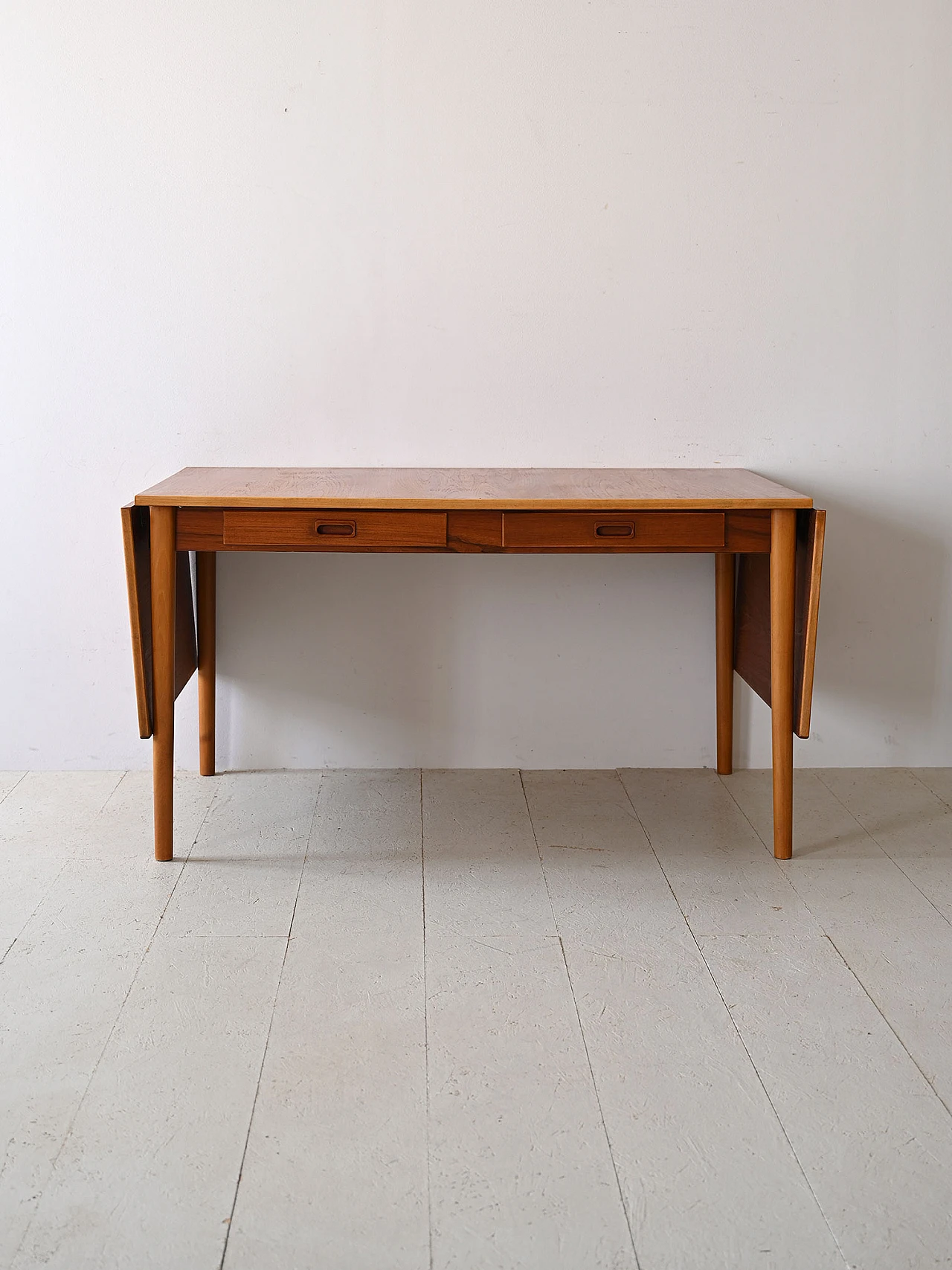 Extendable teak desk by Nils Jonsson, 1960s 5