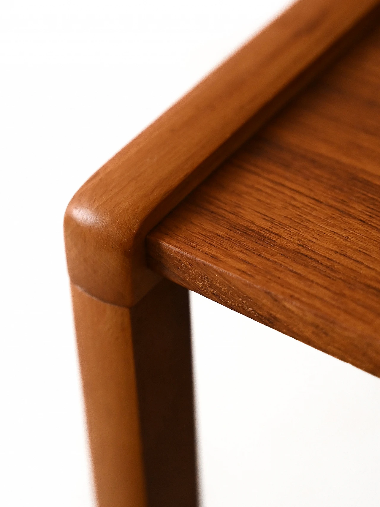 3 Scandinavian teak nesting tables, 1960s 9