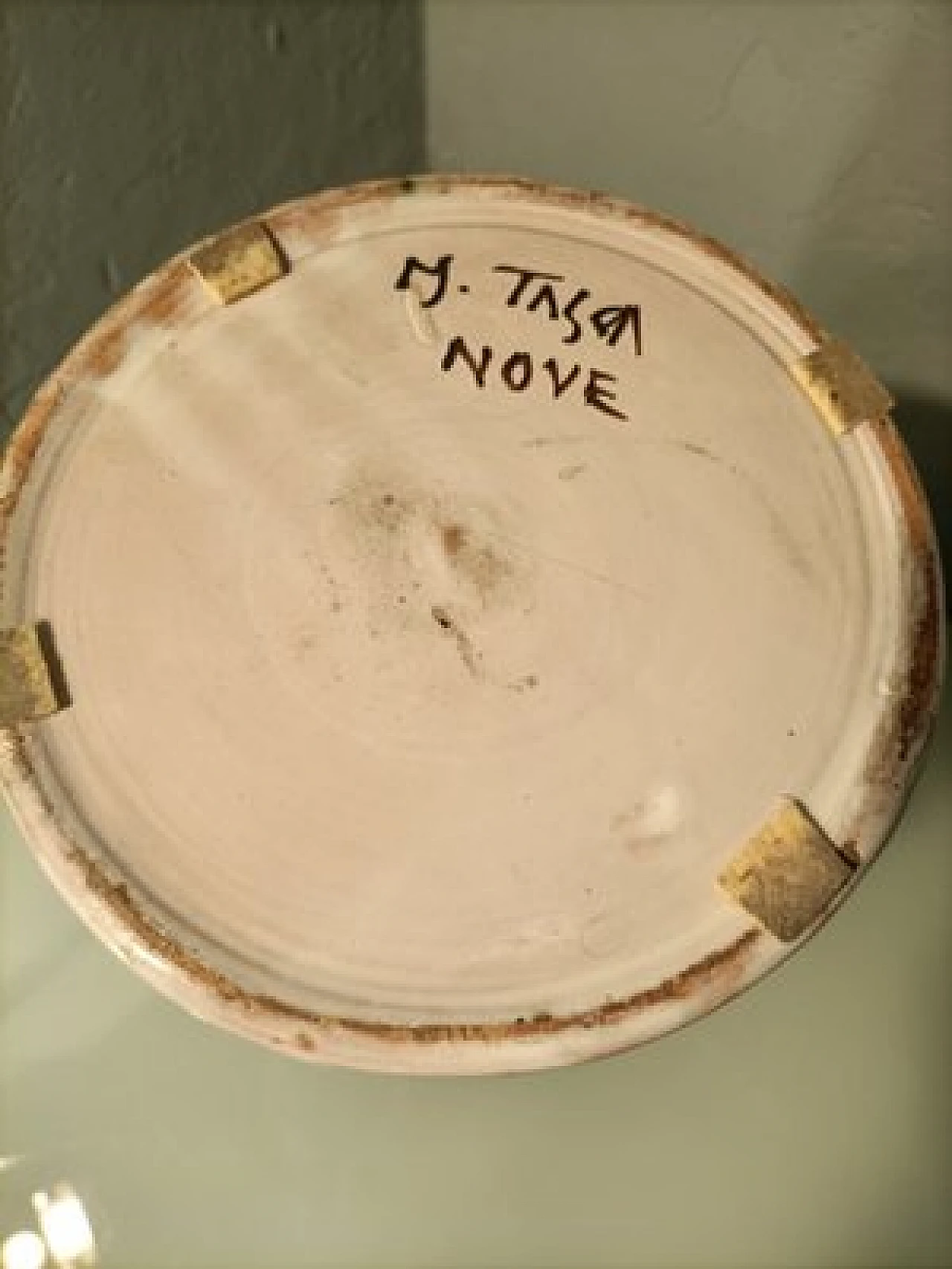 Portaombrelli in ceramica di Marco Tasca per Nove Di Bassano, anni '70 6