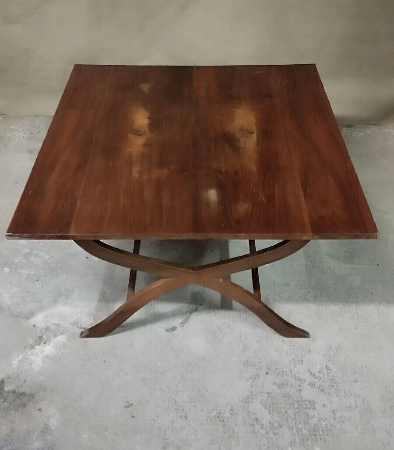 Solid mahogany smoke side table 3