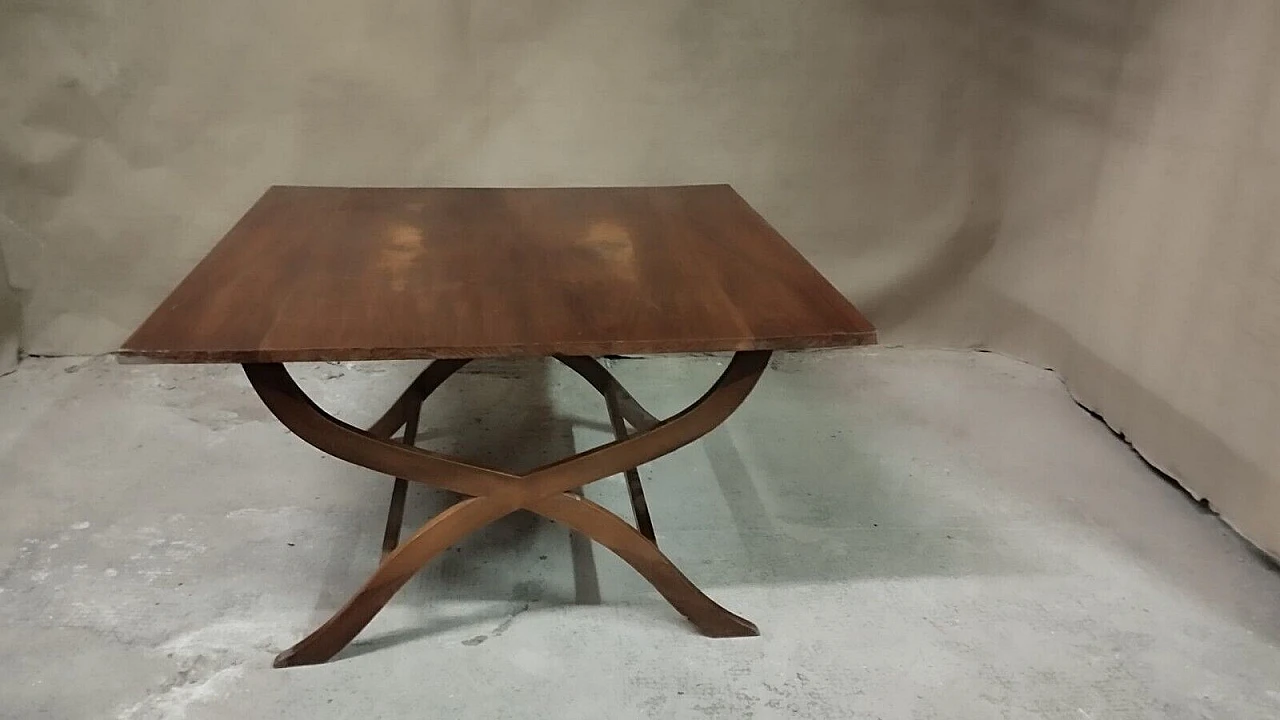 Solid mahogany smoke side table 4